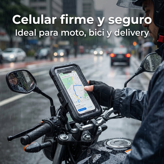 Soporte Celular Impermeable para Moto y Bici - imagen 2