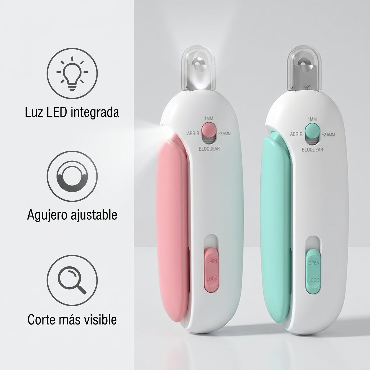 Cortauñas LED para Perro y Gato - imagen 3
