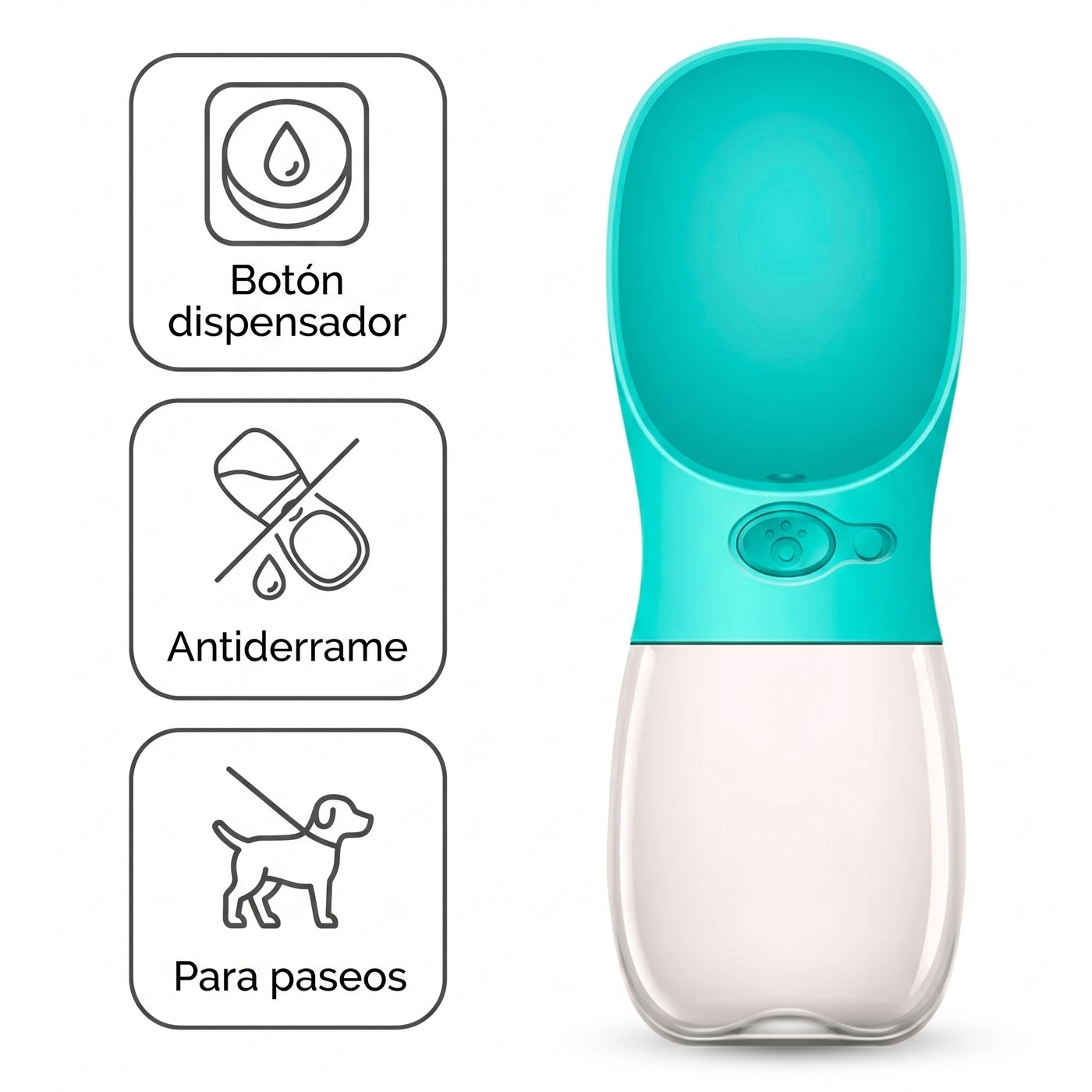 Botella Portátil de Agua para Perro - imagen 3