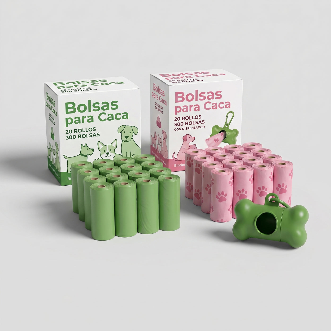 Rollos de Bolsas Biodegradables para Perro - imagen 1