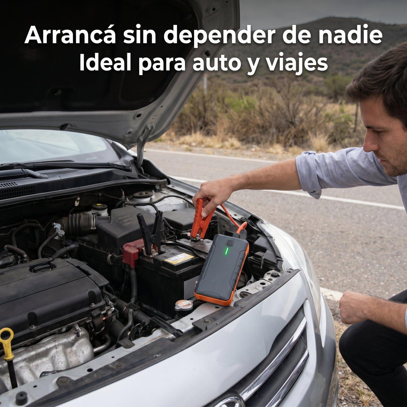 Arrancador Portátil de Batería para Auto - imagen 2