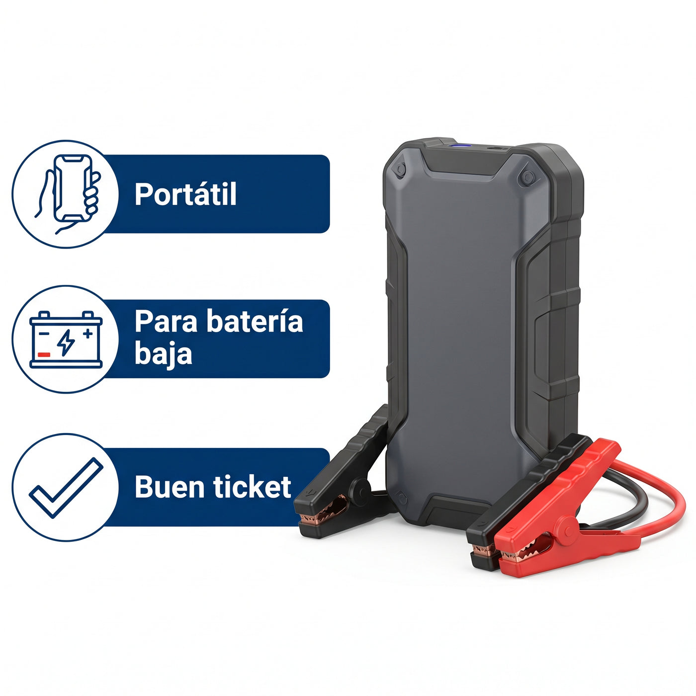 Arrancador Portátil de Batería para Auto - imagen 3