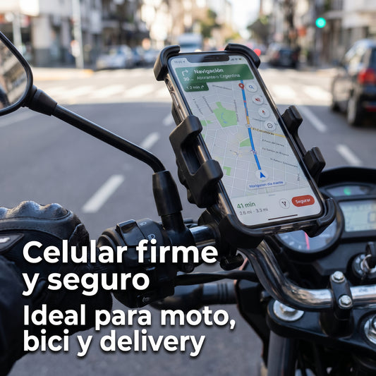 Soporte Celular para Moto con Agarre Reforzado - imagen 2