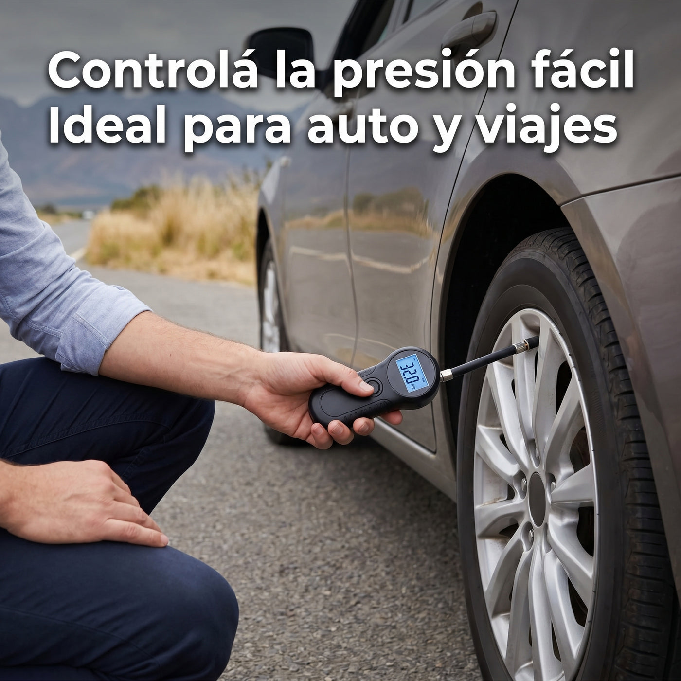 Medidor Digital de Presión de Neumáticos - imagen 2