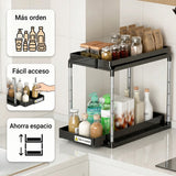 Organizador de Cocina y Baño de 2 Niveles - imagen 3